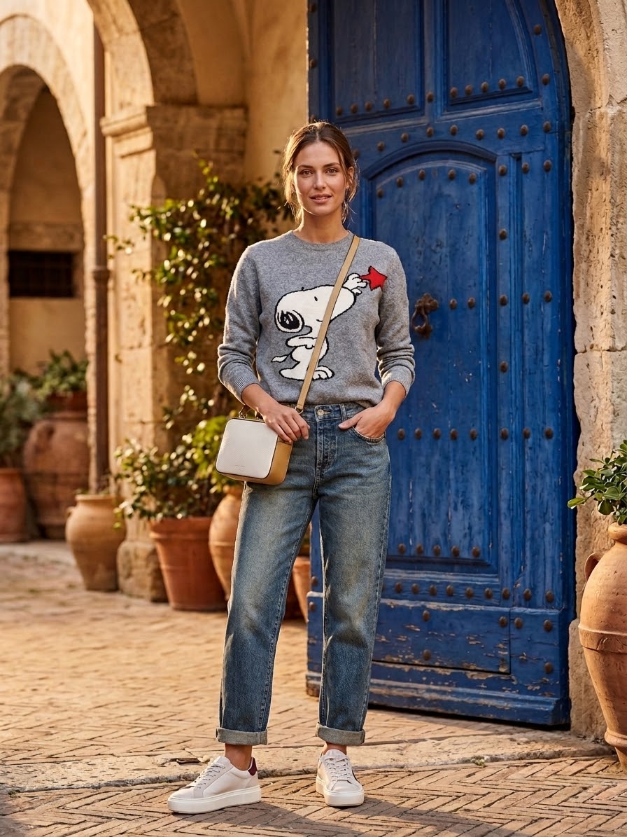SOUVENIR PRIVE' - DENIM BOYFRIEND