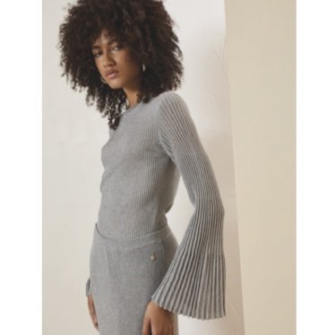 SOUVENIR PRIVE' - MAGLIA LUREX PLISSE