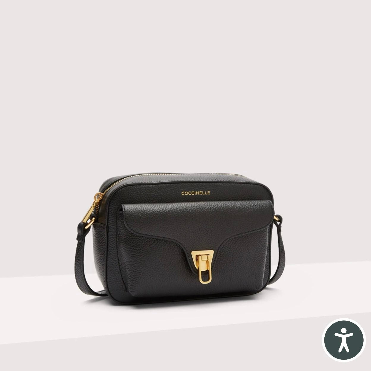 COCCINELLE - BEAT SOFT 1502 NOIR