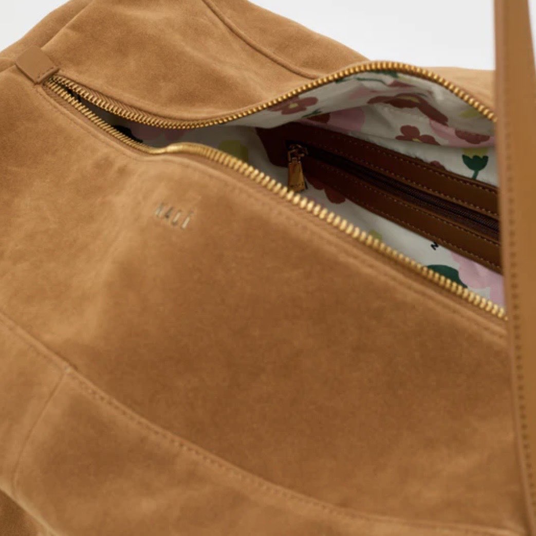 NALI' - BORSA JUNE A SPALLA SCAMOSCIATO più colori