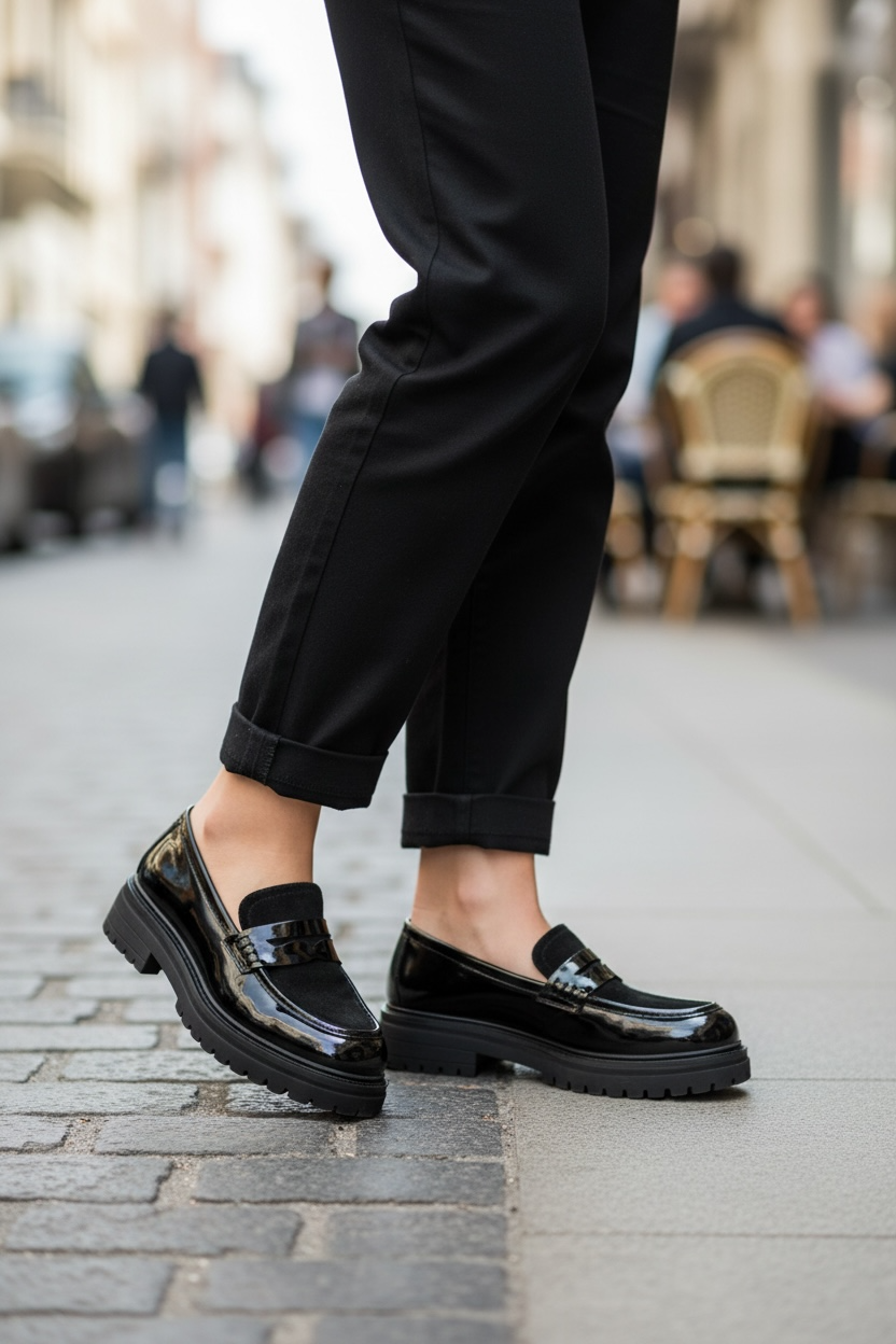 MOCASSINO DETTAGLIO CAVALLINO