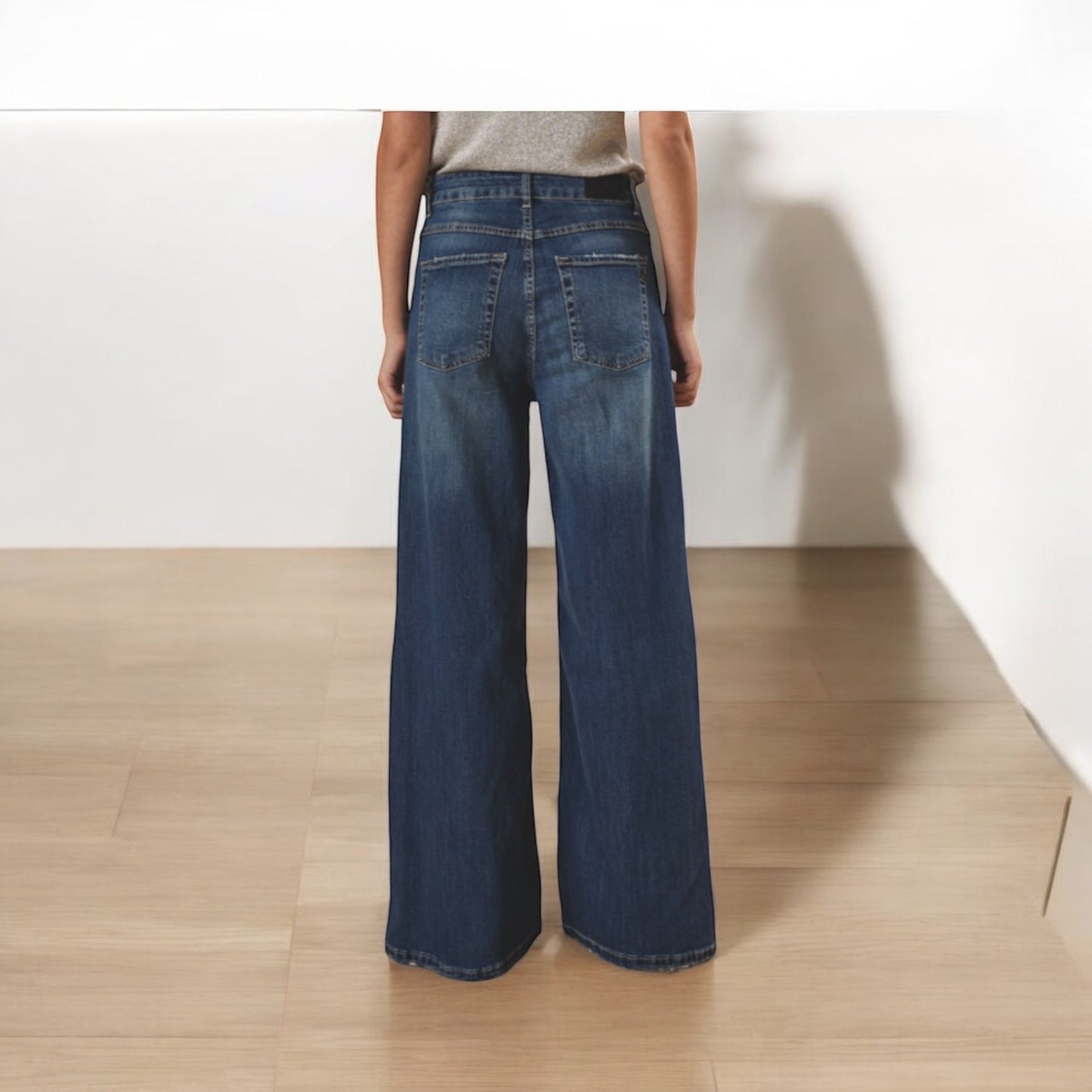 SOUVENIR PRIVE' - DENIM GAMBA DRITTA