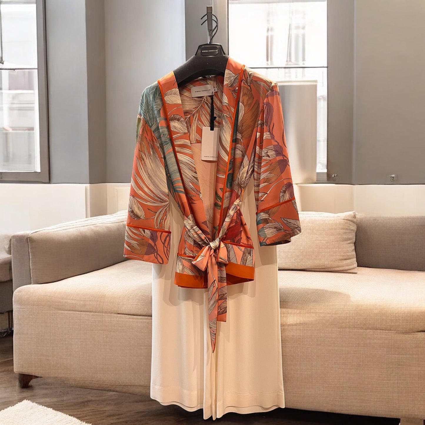 SIMONA CORSELLINI - KIMONO FANTASIA FIORI