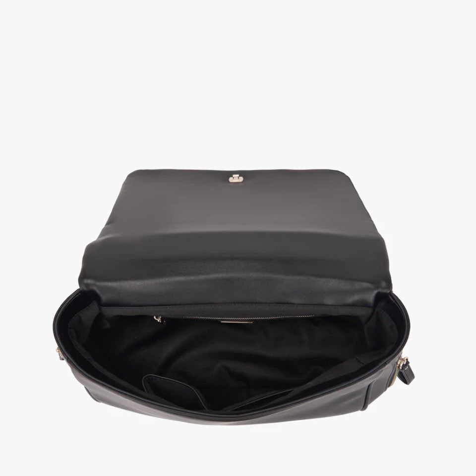 LA CARRIE - ISABEL BIG SHOULDER BAG NERA