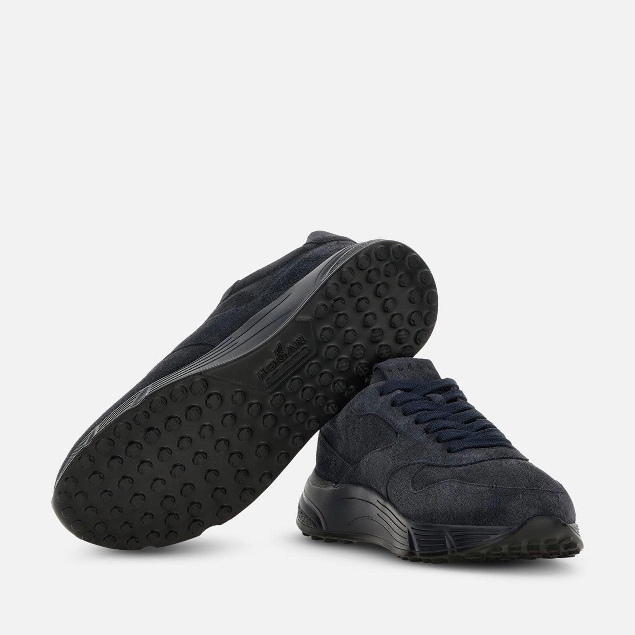 HOGAN - HYPERLIGHT CAMOSCIO BLU
