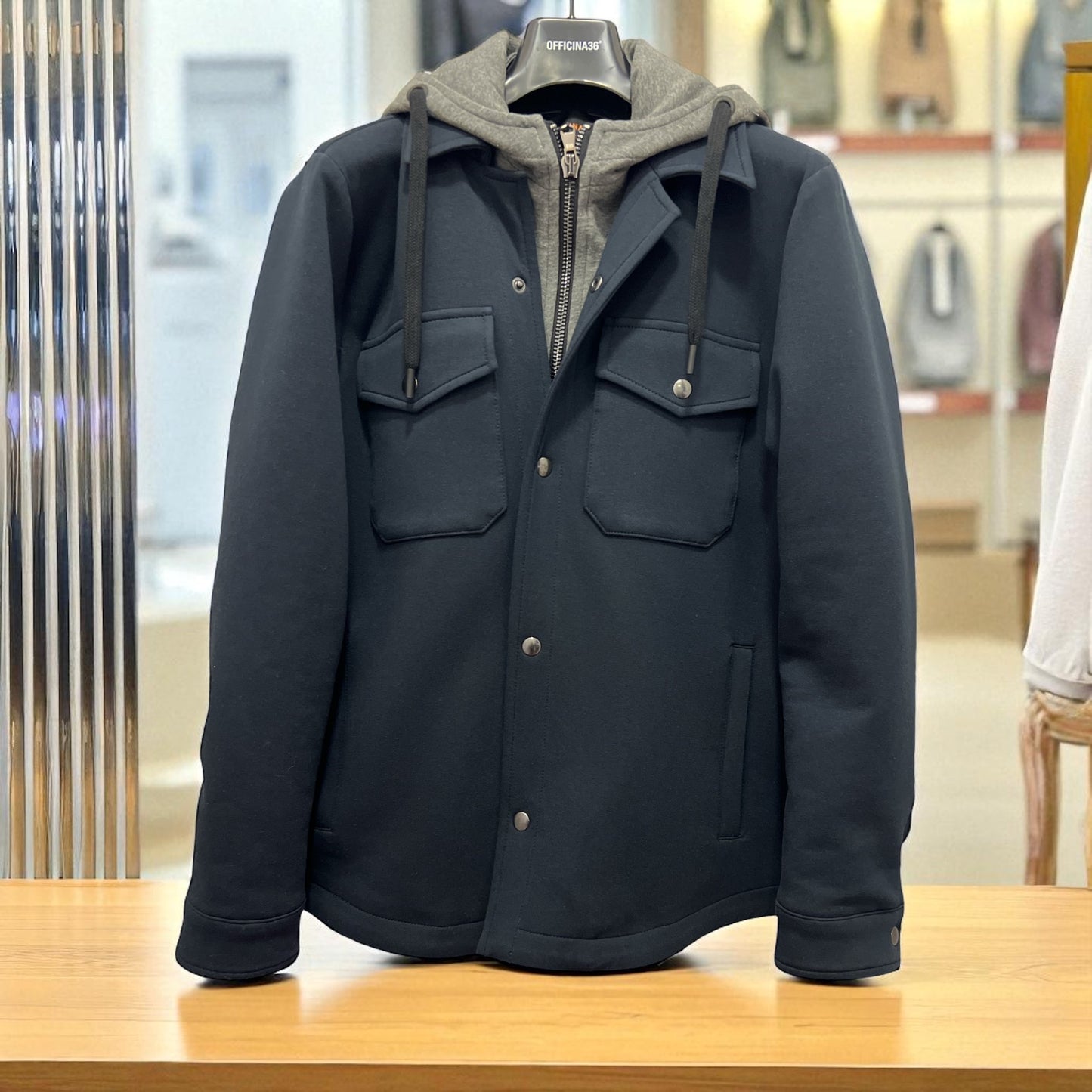 OFFICINA36 - GIUBBOTTO  FELPA CON GILET