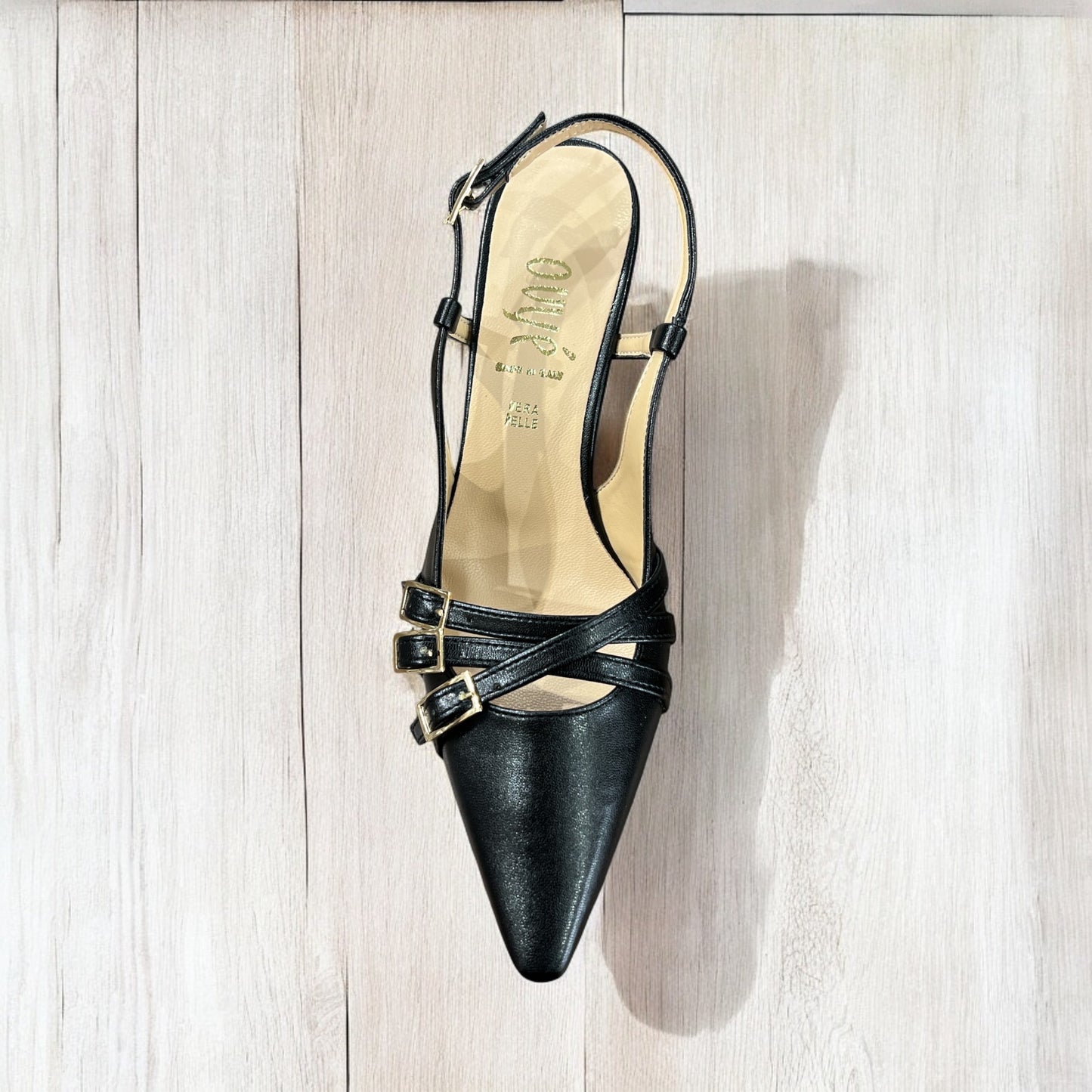 OVYE' - SLINGBACK NERO
