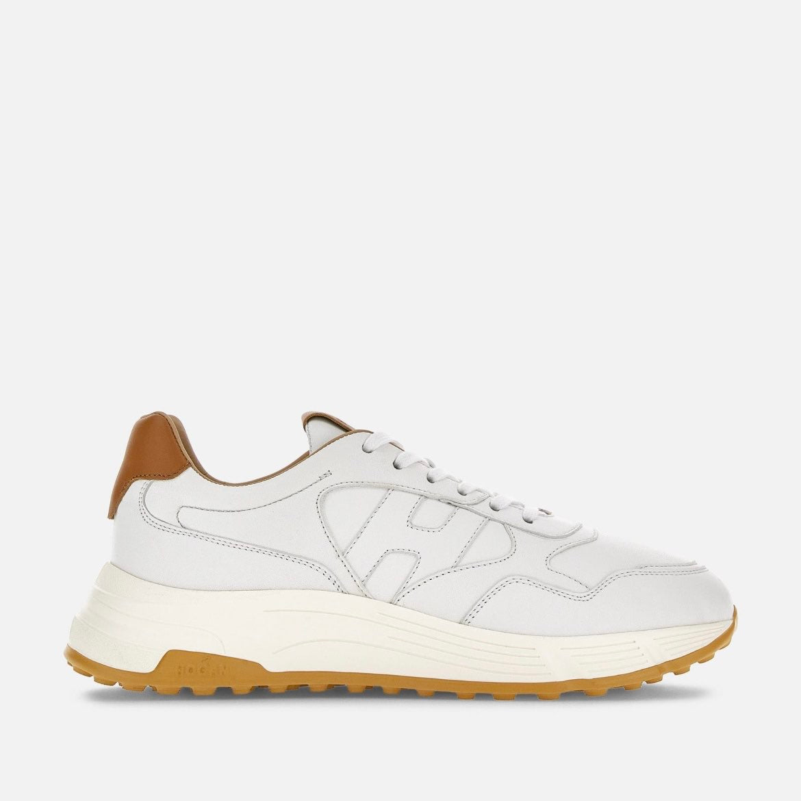 HOGAN - SNEAKER HYPERLIGHT UOMO BIANCA CUOIO