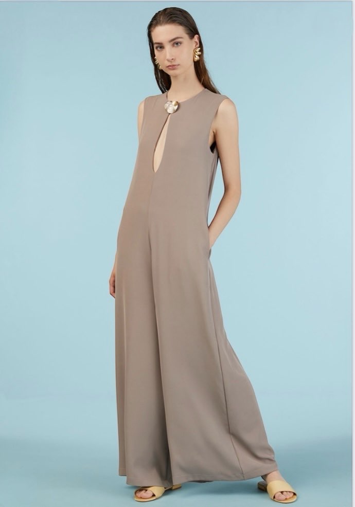 MARIUCCIA MILANO - TUTA IN CADY CON ACCESSORIO