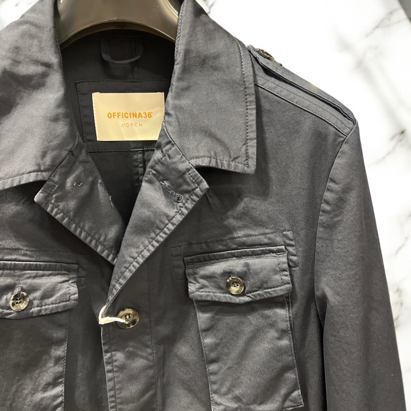 OFFICINA36 - FIEDL JACKET ZAIRA BLU