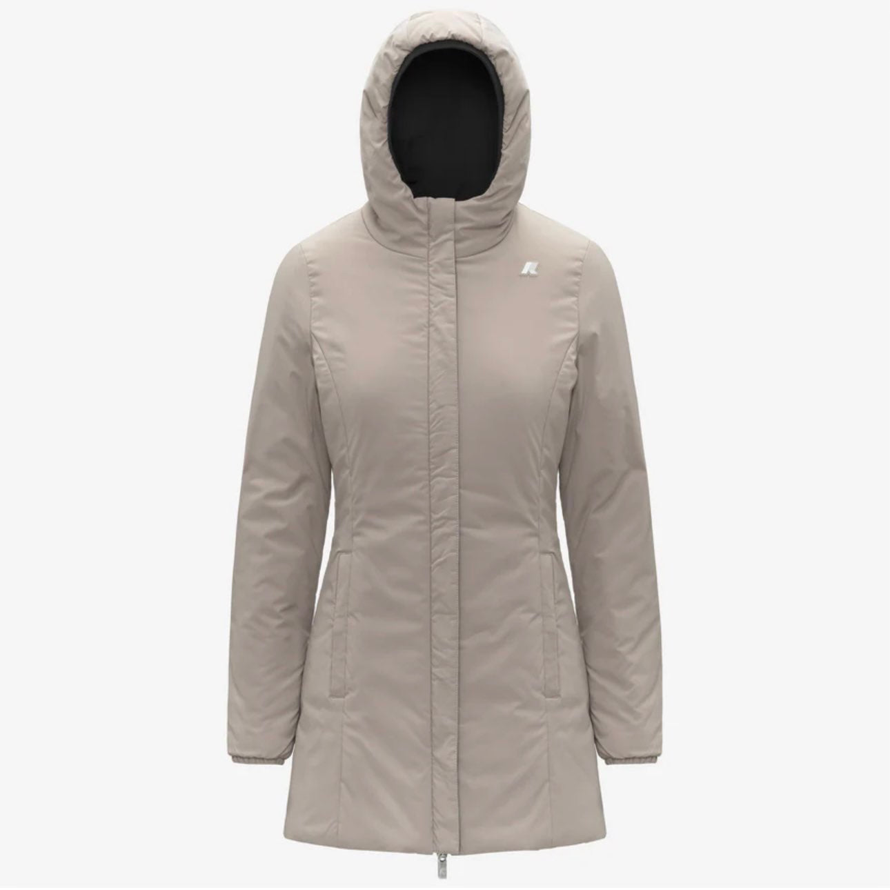 KWAY - DENISE ST WARM DOUBLE NERO/BEIGE