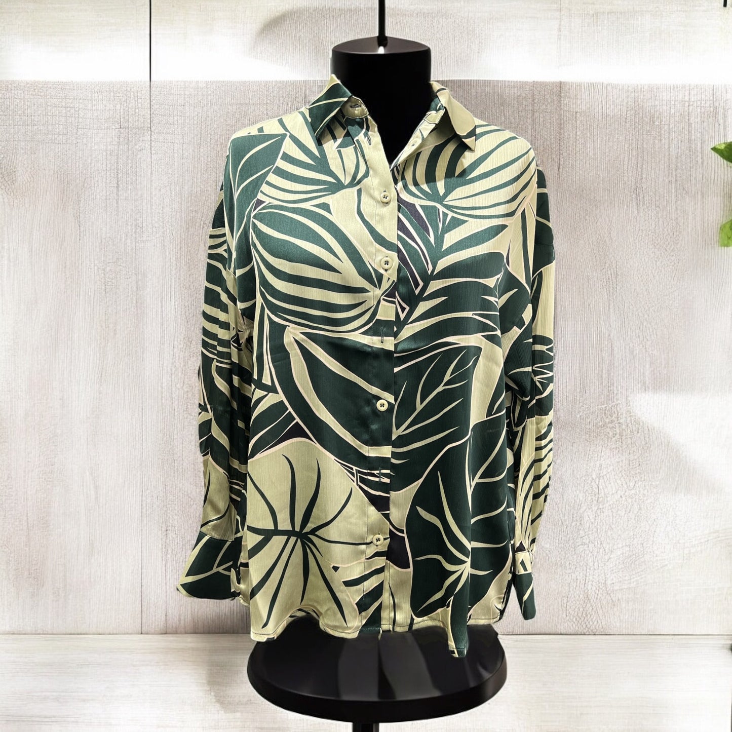 ANONYME - ST125 CAMICIA FOGLIE
