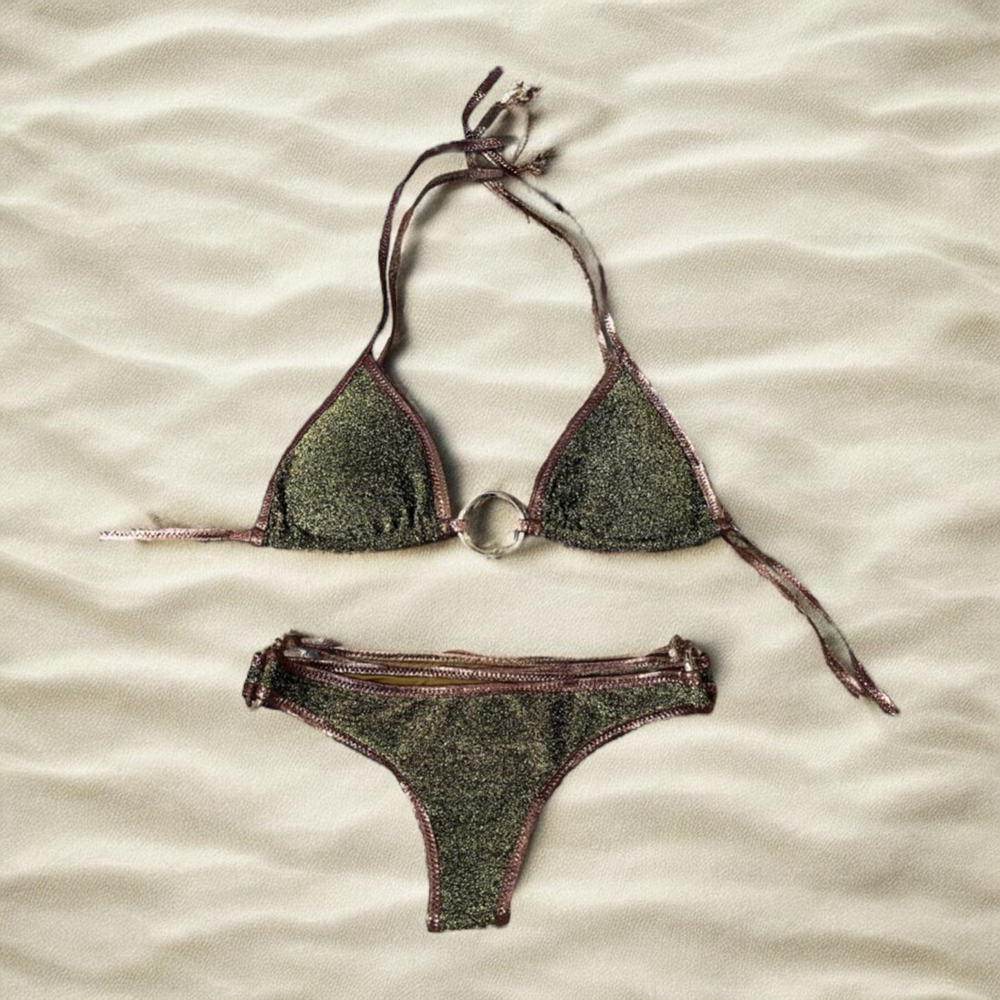 NINA27 - MARGHERITA LUREX VERDE