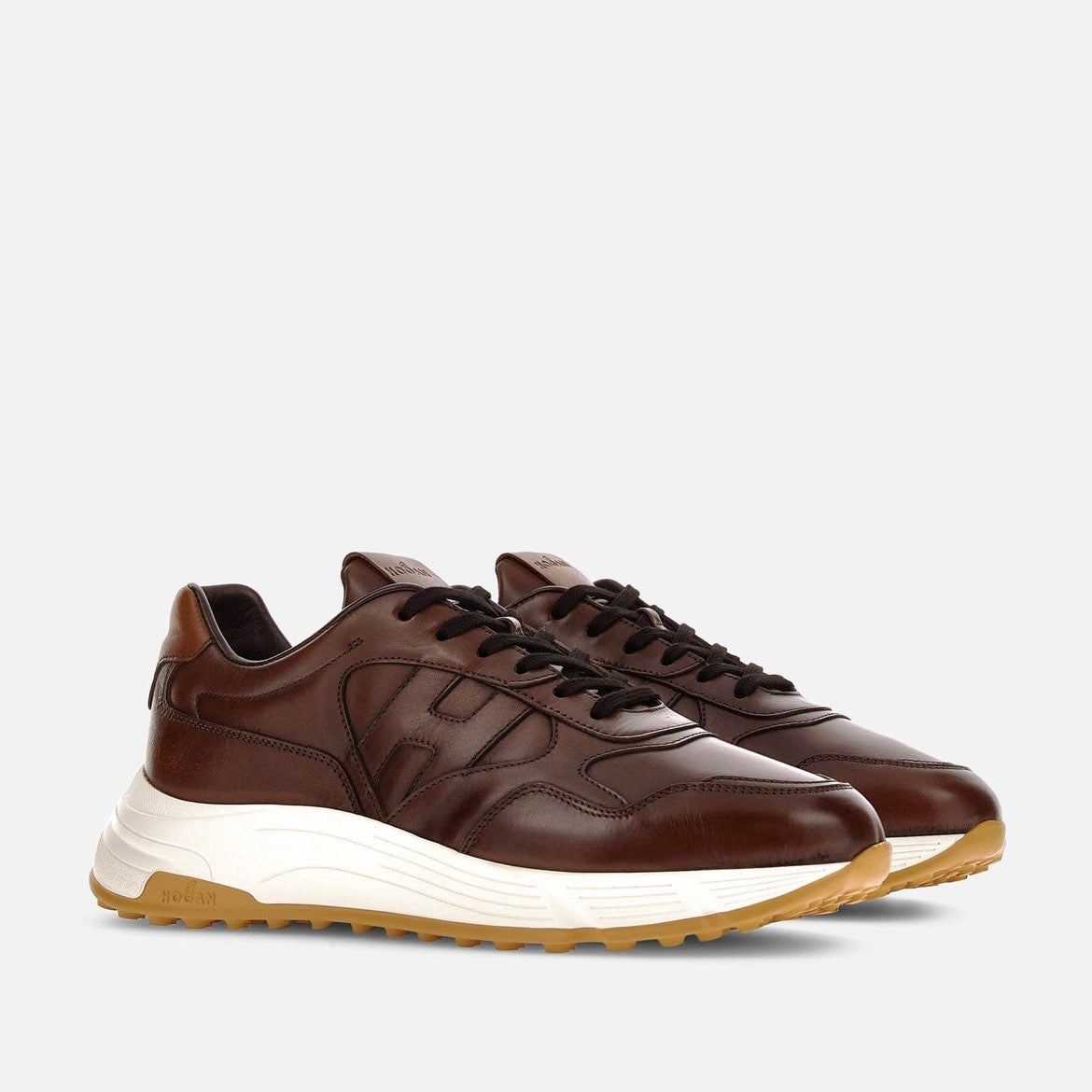 HOGAN - SNEAKER HYPERLIGHT UOMO CUOIO