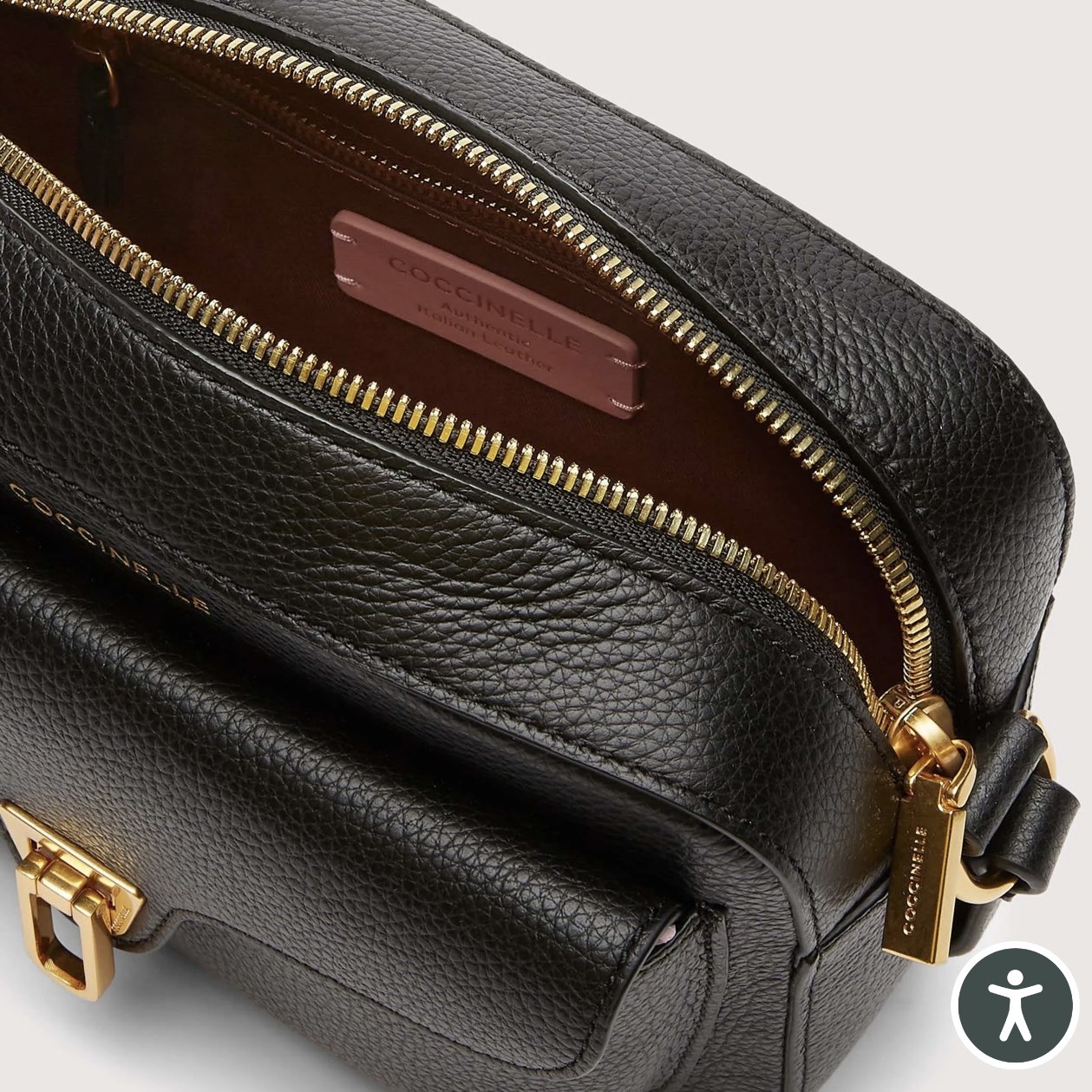 COCCINELLE - BEAT SOFT 1502 NOIR