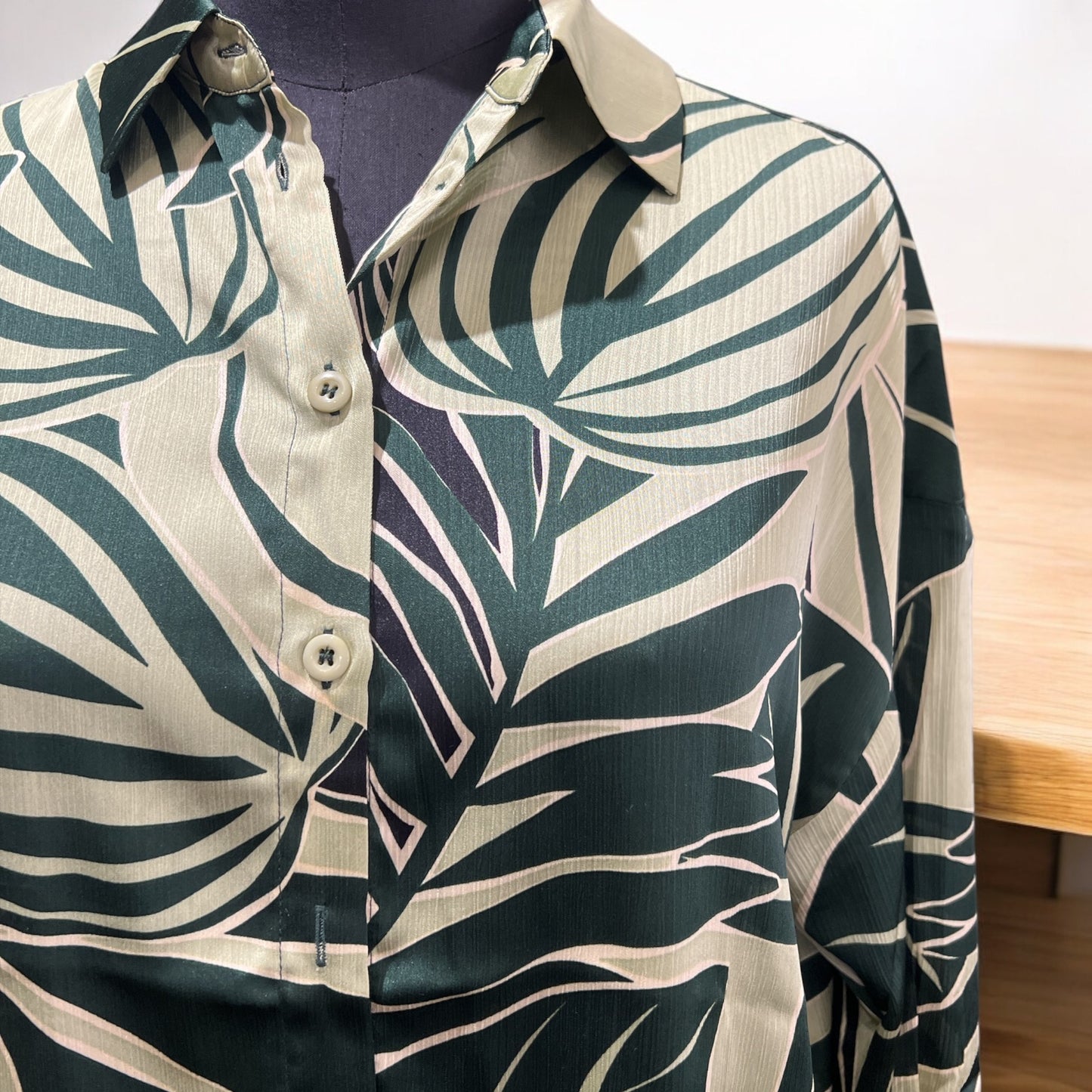 ANONYME - ST125 CAMICIA FOGLIE