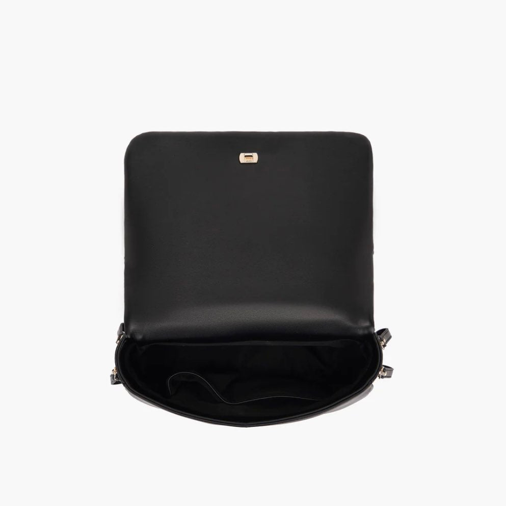 LA CARRIE - ISABEL MED. SHOULDER BAG NERA