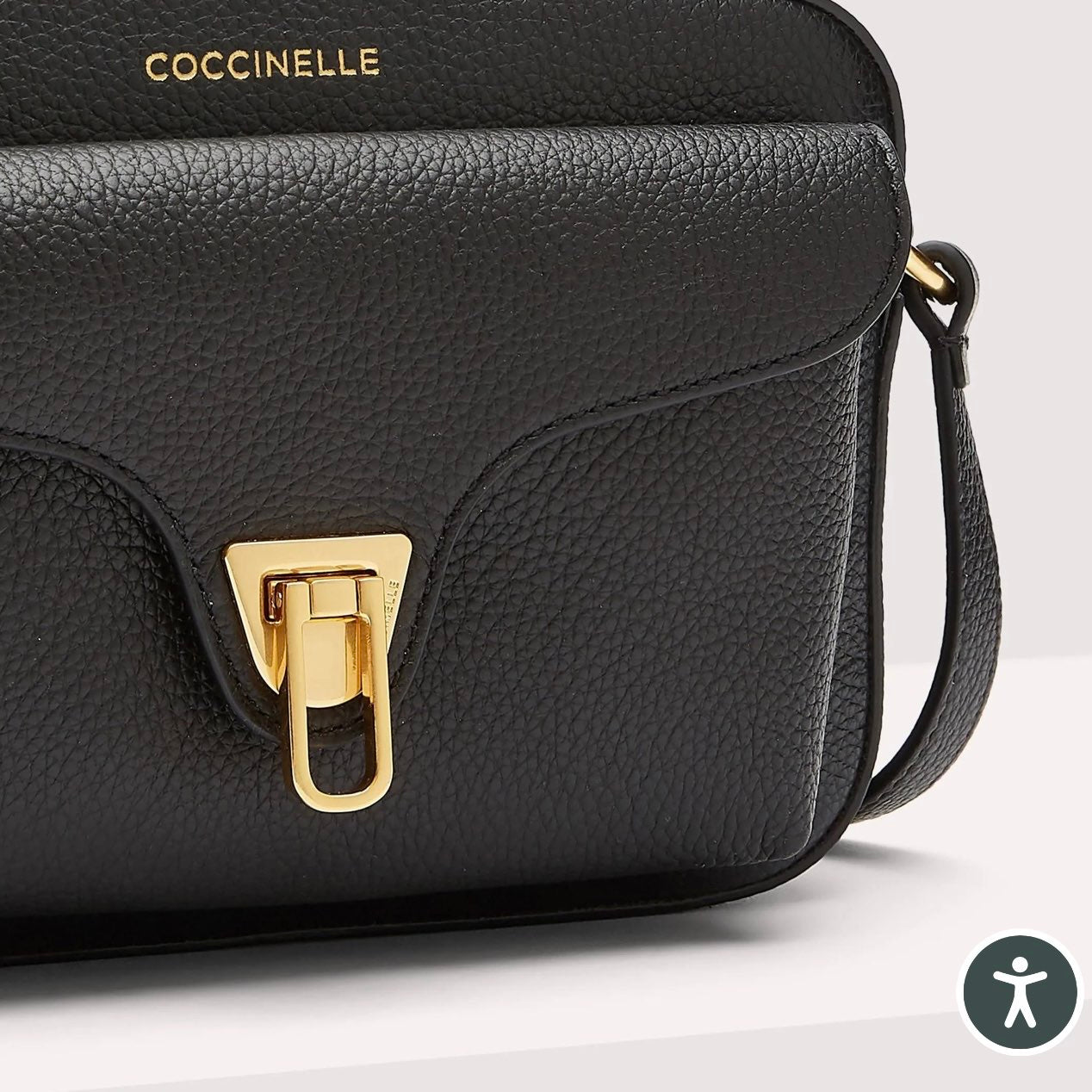 COCCINELLE - BEAT SOFT 1502 NOIR