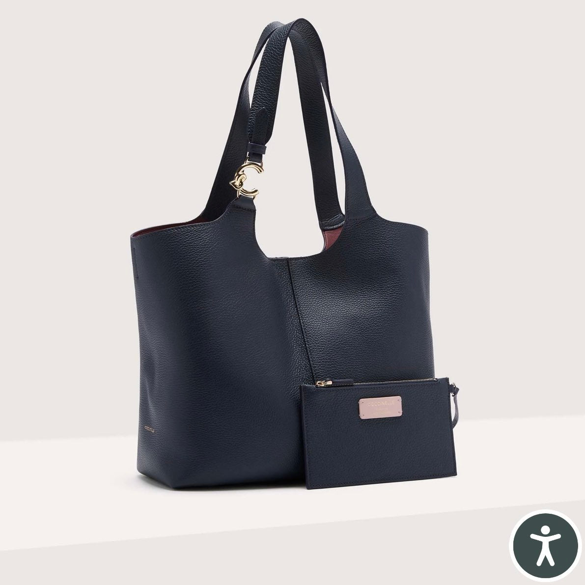 COCCINELLE - C-EASY 1101 MIDNIGHT BLUE