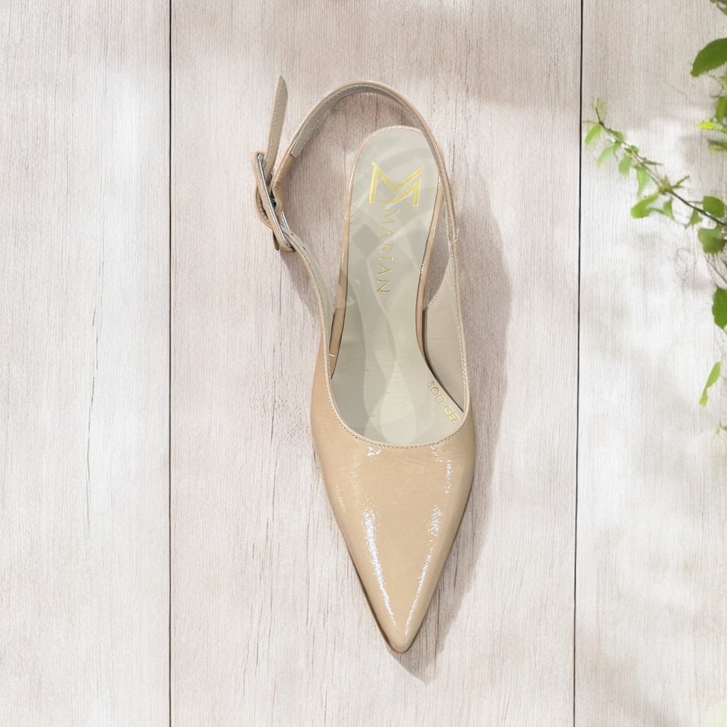 MARIAN - SLINGBACK VERNICE NUDE