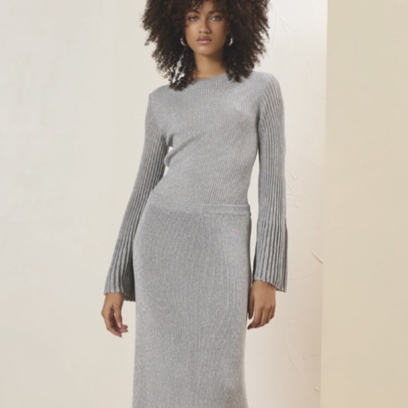 SOUVENIR PRIVE' - MAGLIA LUREX PLISSE