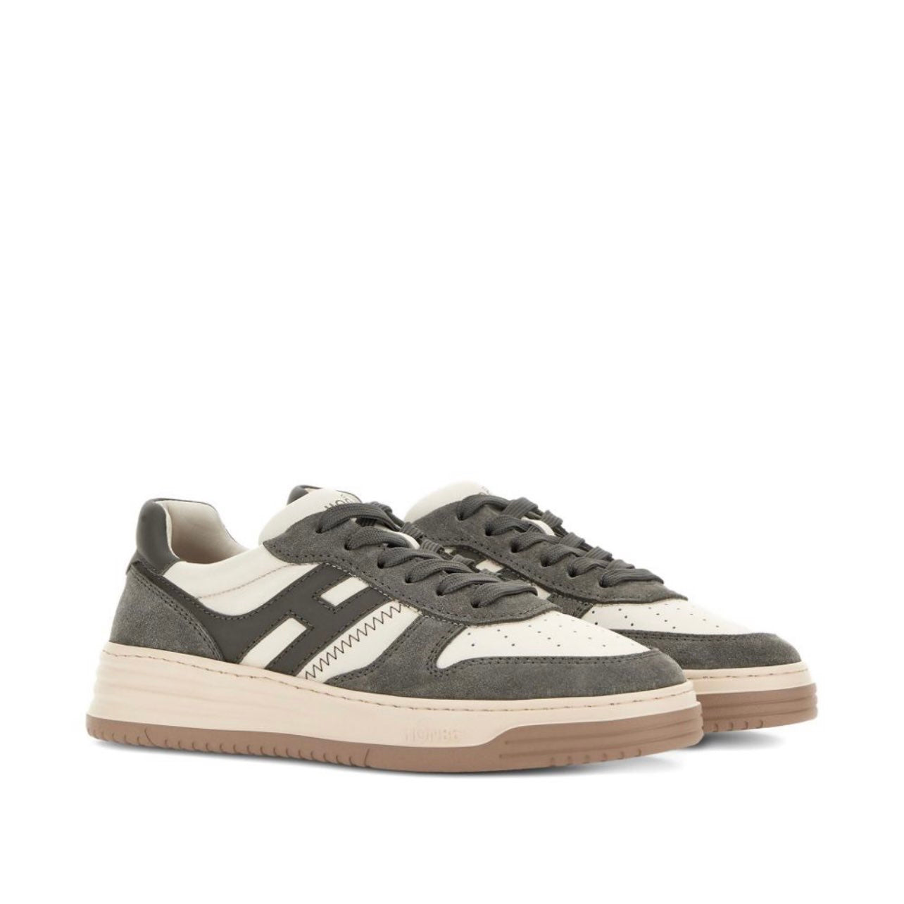 HOGAN - SNEAKERS H630 BIANCO/GRIGIO