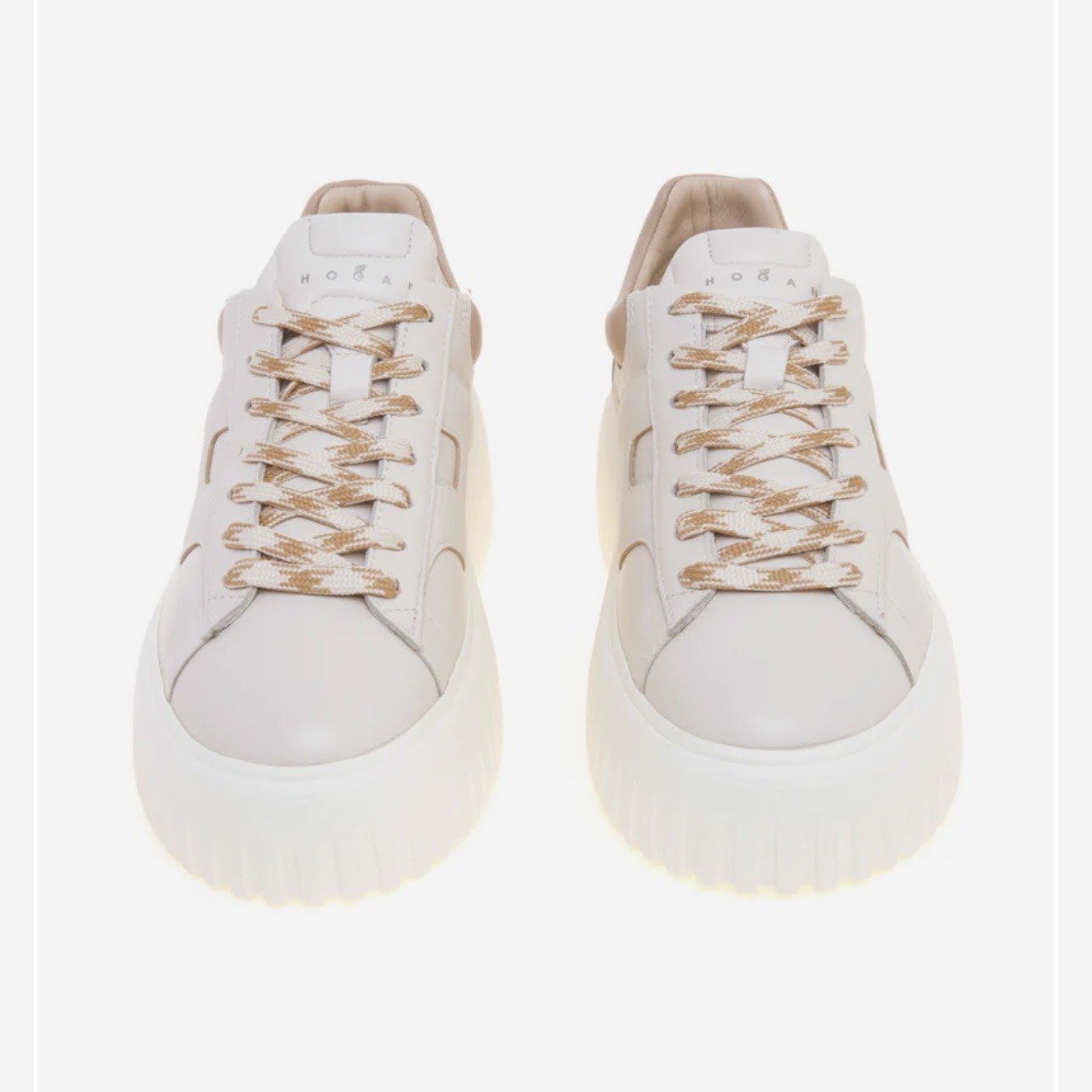 HOGAN - H-STRIPES BURRO/BEIGE