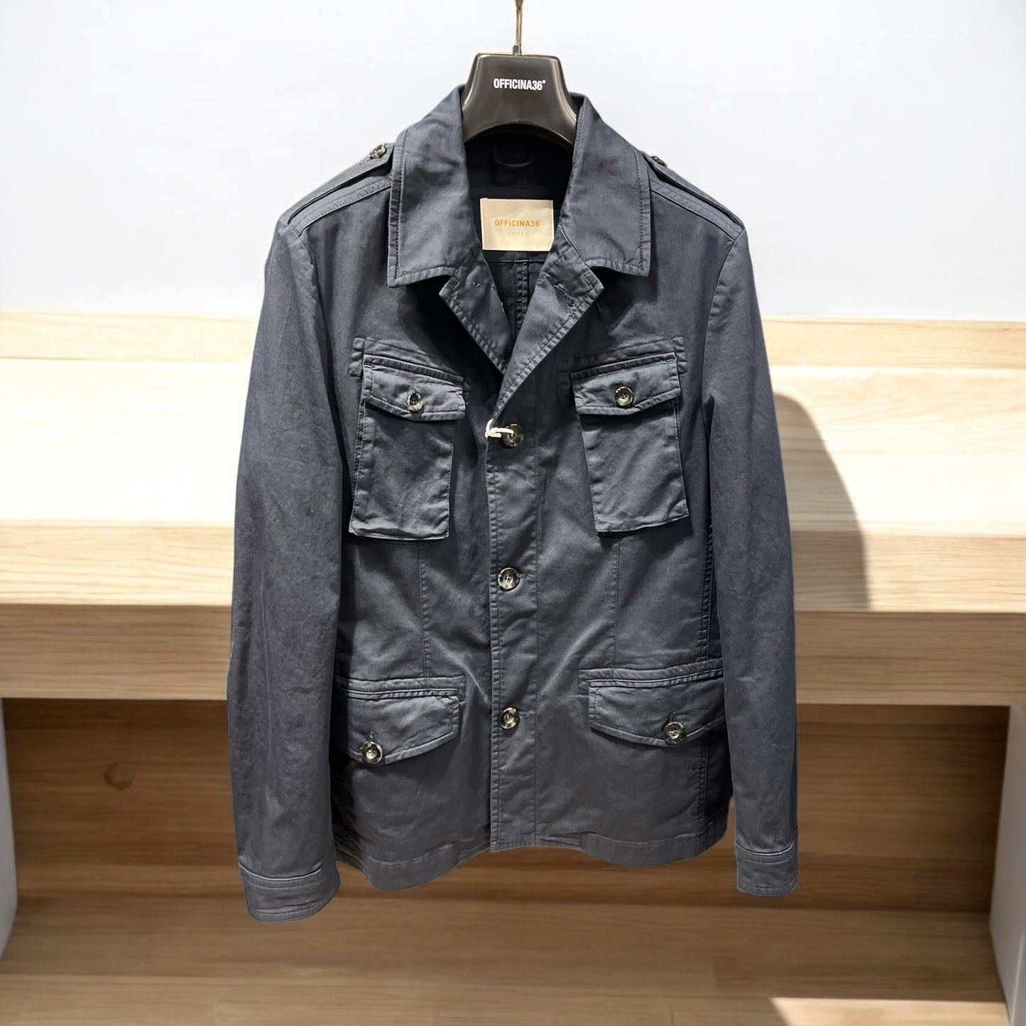 OFFICINA36 - FIEDL JACKET ZAIRA BLU