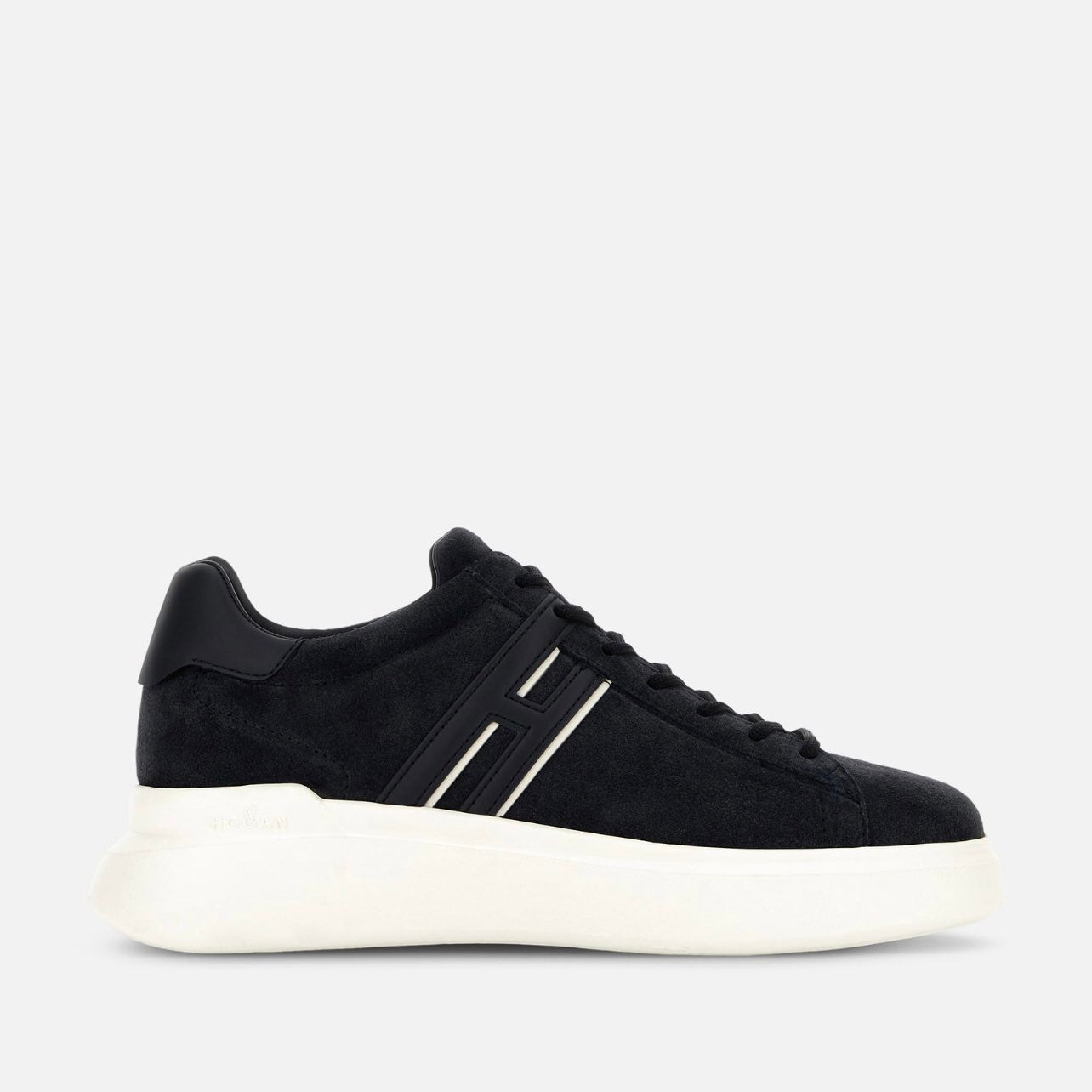 HOGAN - H580 SNEAKER UOMO CAMOSCIO BLU