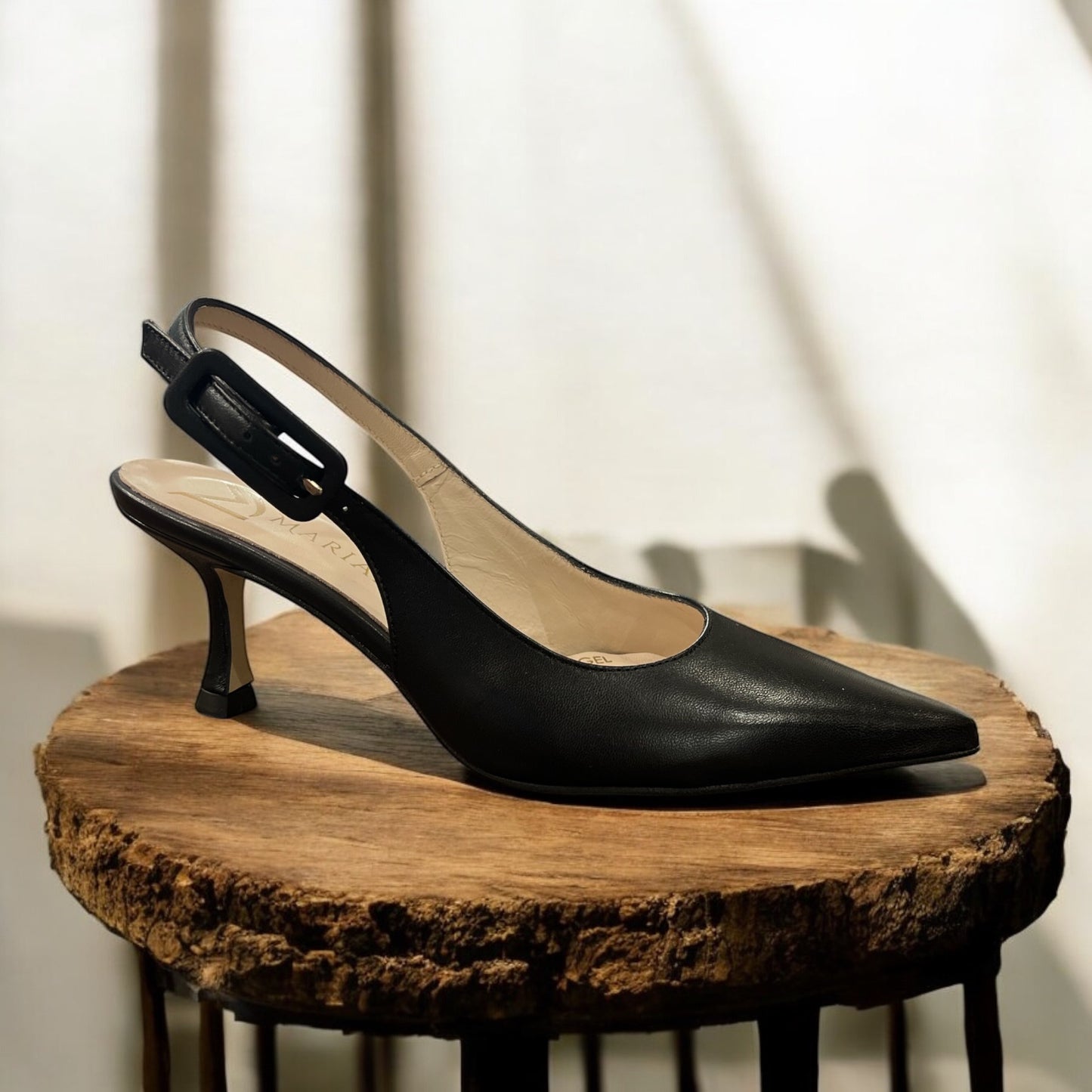 MARIAN - SLING BACK NAPPA NERO