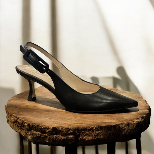 MARIAN - SLING BACK NAPPA NERO