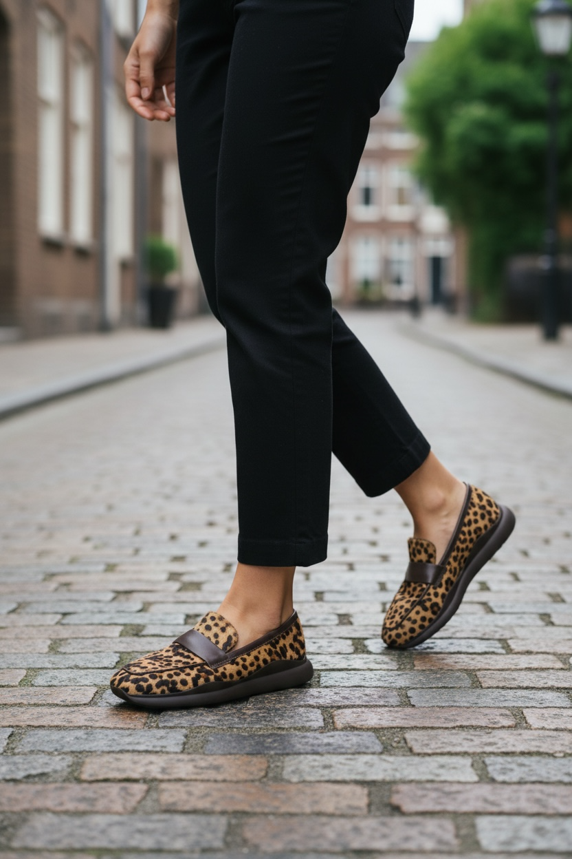 MOCASSINO CAVALLINO LEOPARDATO