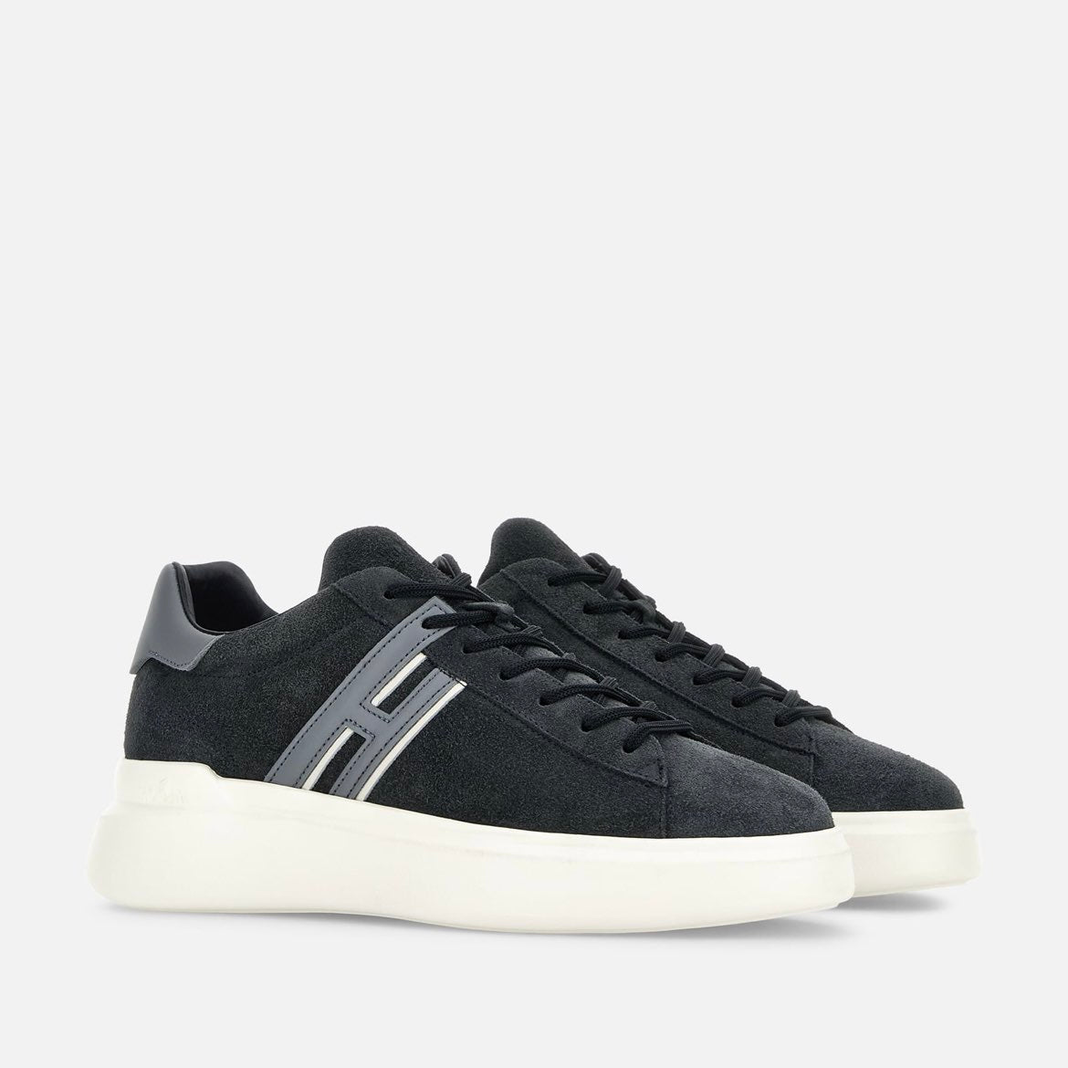 HOGAN - SNEAKER H580 UOMO BLU/GRIGIO