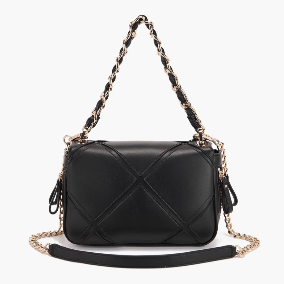 LA CARRIE - ISABEL MED. SHOULDER BAG NERA