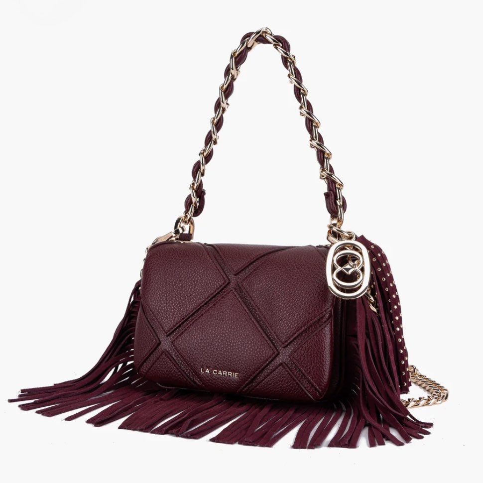 ISABEL SMALL SHOULDER BAG CON FRANGE