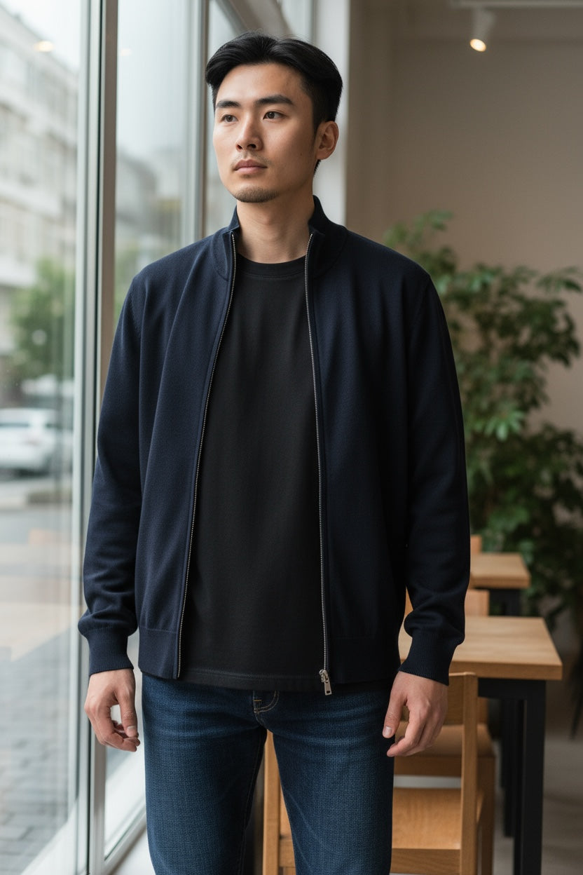 KANGRA - MAGLIA FULL ZIP piu' colori