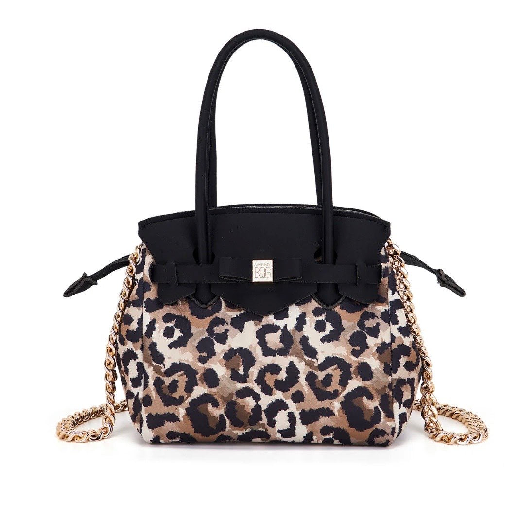SAVE MY BAG - MISS MEDIUM LEOPARD