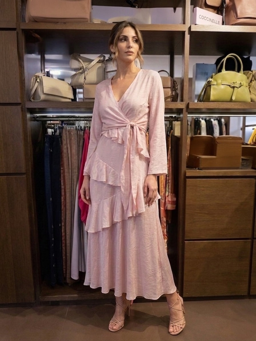 DIXIE - ABITO ROUCHES CON COPRISPALLE