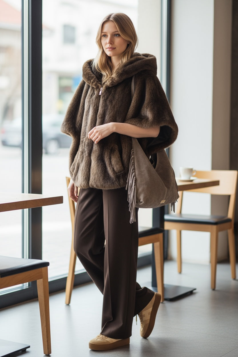 SOUVENIR  PRIVE'- PANTALONE PALAZZO