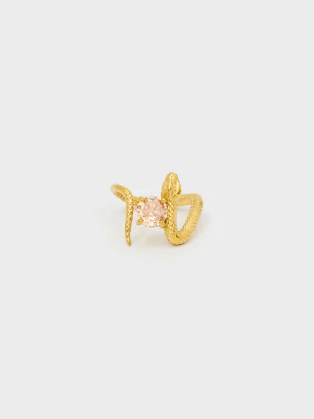 NALI' - ANELLO SERPENTE CON PIETRA