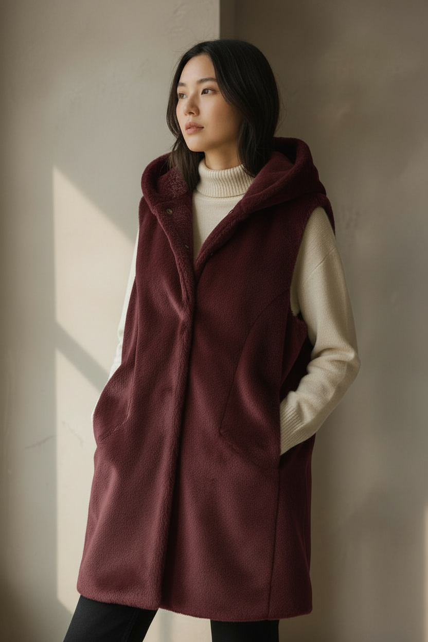 BETTA CORRADI - GILET ECOPELLICCIA