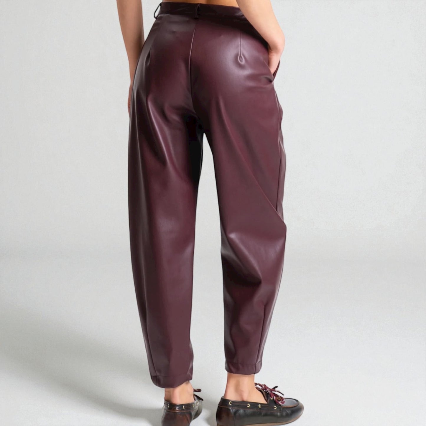 DIXIE - PANTALONI IN ECOPELLE più colori