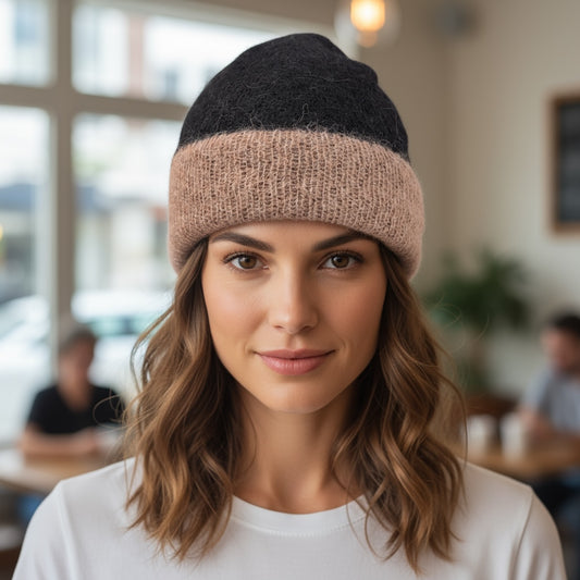 KANGRA - BERRETTO REVERSIBILE IN ALPACA