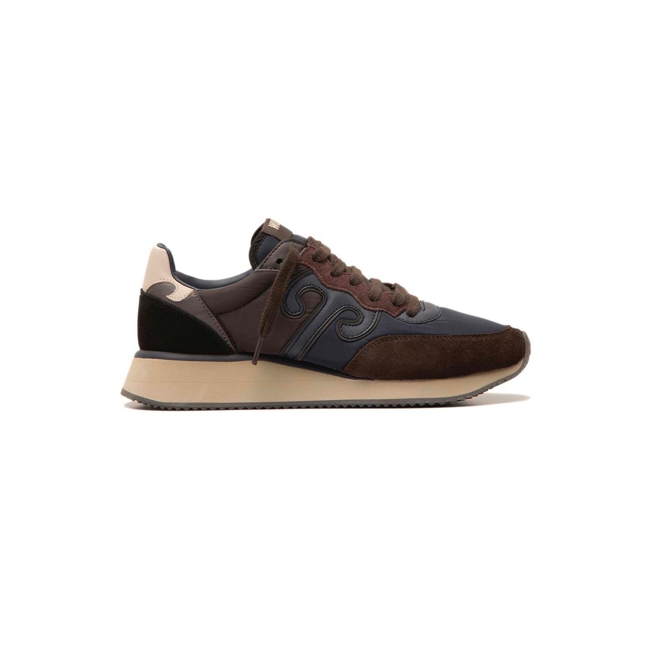 WUSHU - M627 UOMO BLU/MARRONE