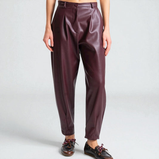 DIXIE - PANTALONI IN ECOPELLE più colori