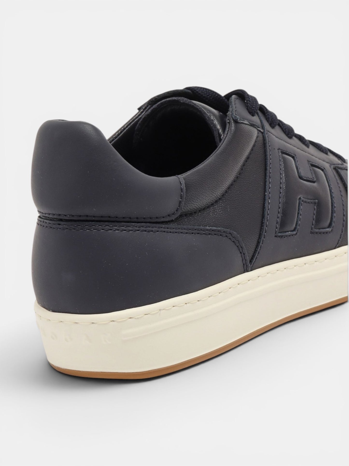 HOGAN - H668 SNEAKERS PELLE BLU