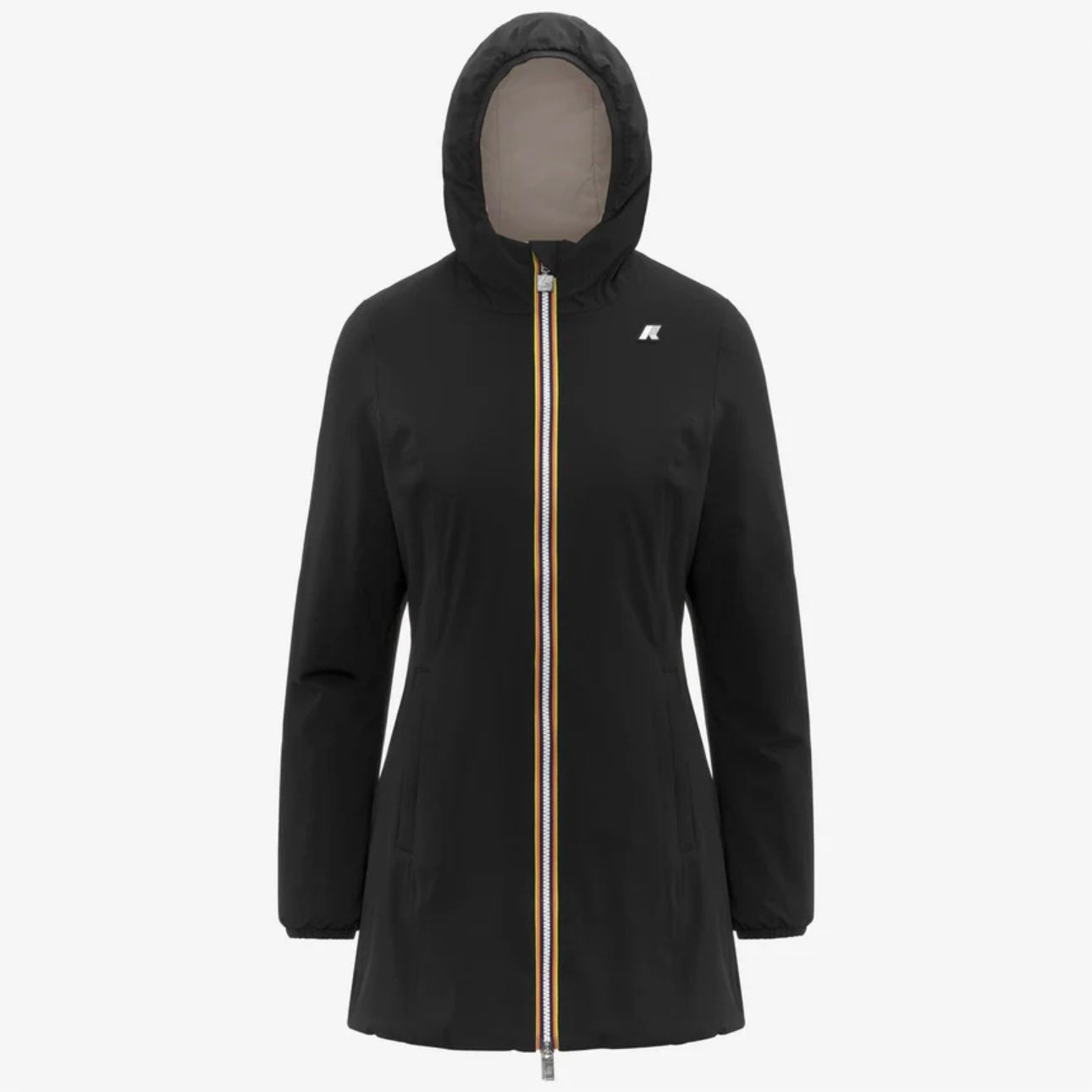 KWAY - DENISE ST WARM DOUBLE NERO/BEIGE