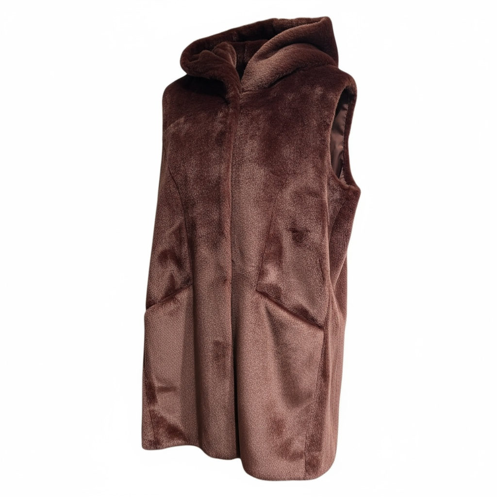 BETTA CORRADI - GILET ECOPELLICCIA