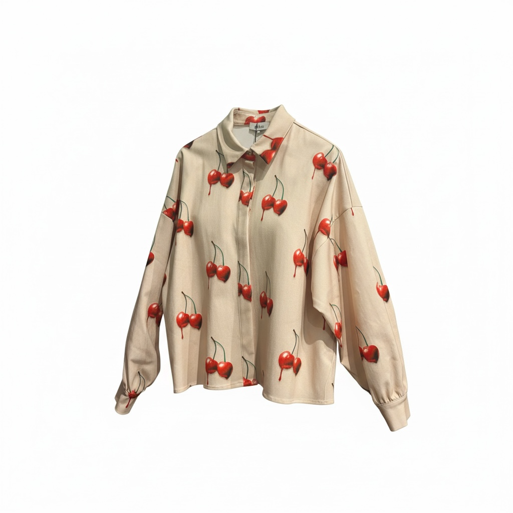 DIXIE - GIACCA CAMICIA CILIEGE