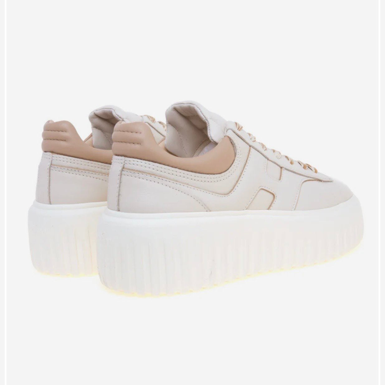 HOGAN - H-STRIPES BURRO/BEIGE